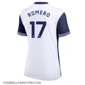 Tottenham Hotspur Cristian Romero #17 Replik Heimtrikot Damen 2024-25 Kurzarm